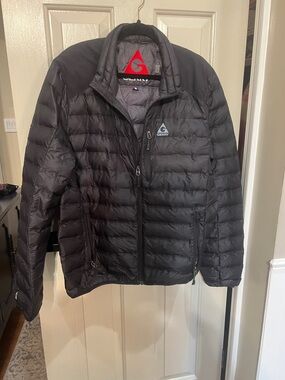 Gerry Weber Men's Black Quilted Packable Puffer Jacket